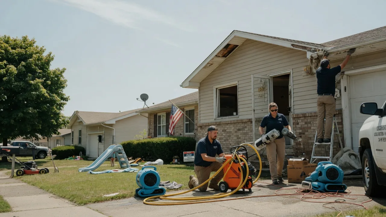 Water Damage Restoration in Flora, IL near me